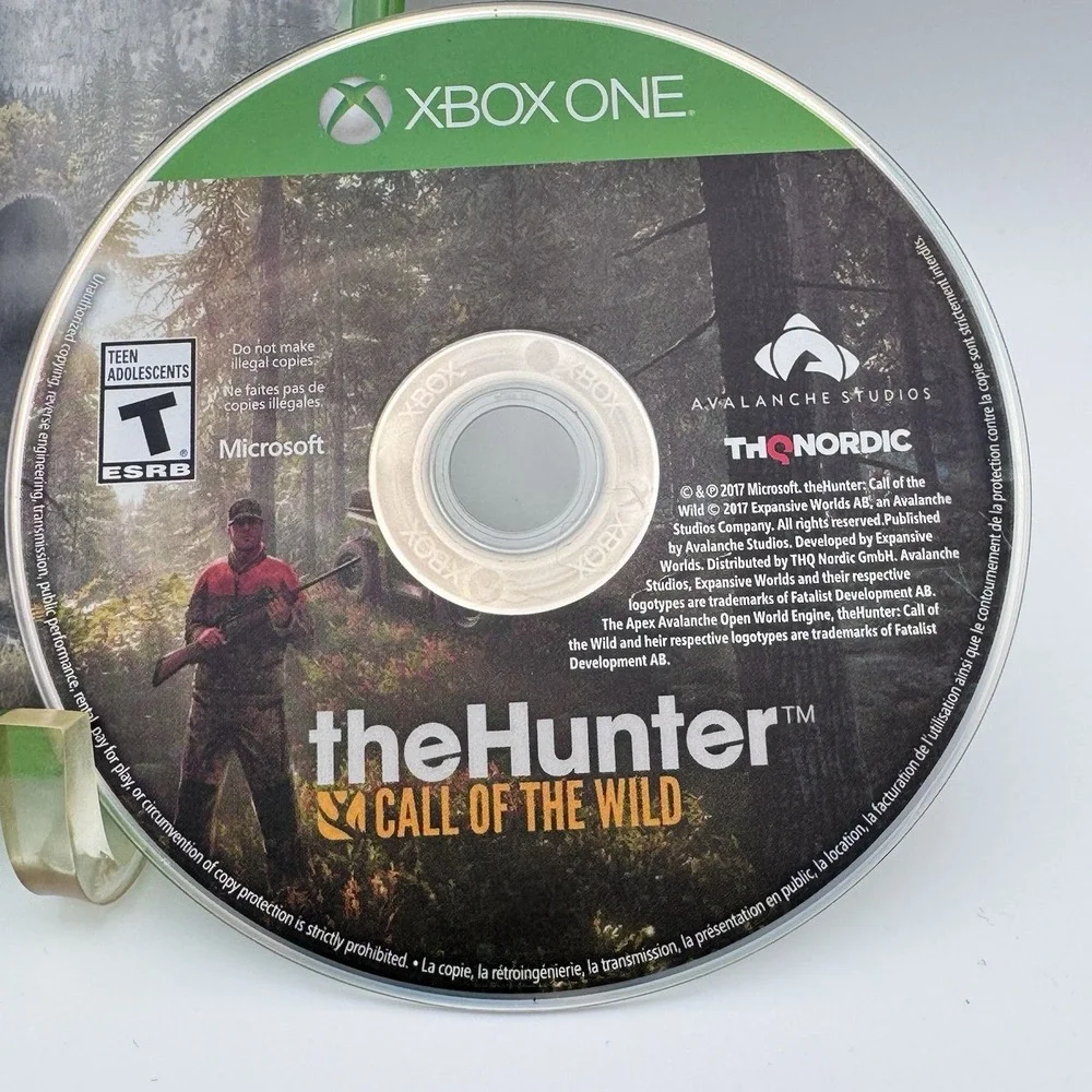 The Hunter: Call of the Wild - Xbox One - Hunting Game - Game And Case RARE EUC